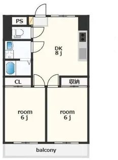 第2かなまるビル【7階】の間取り