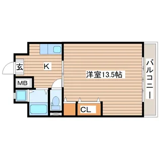 第二丸昌興業ビル【5階】の間取り