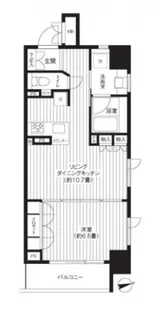 レジディア新御徒町【7階】の間取り