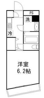 国府台三番館【3階】の間取り