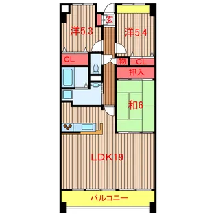 アルデールヒルズ【4階】の間取り