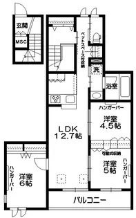 プリマベーラ【2階】の間取り