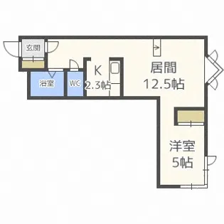 アーブ円山【2階】の間取り