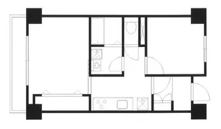 清澄ガーデンサイド【3階】の間取り