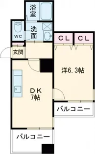 プラネットハイム【3階】の間取り