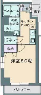 アビターレ平町【6階】の間取り