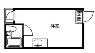 トップルーム新宿【4階】の間取り