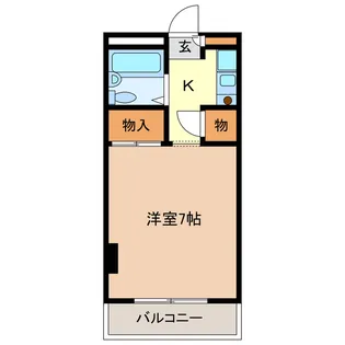 レガーロ津【1階】の間取り