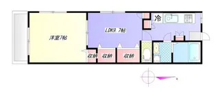 田中マンション【1階】の間取り