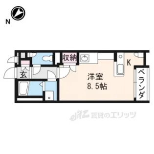 レオネクストカメリアレイン3【2階】の間取り