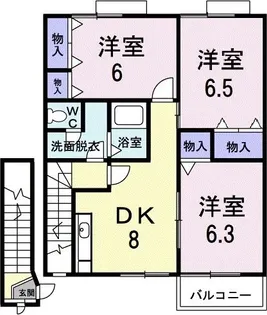 エモーション-21【2階】の間取り