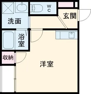 CHOU CHOU NAKAMIYA WEST【2階】の間取り