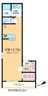 vissla【2階】の間取り