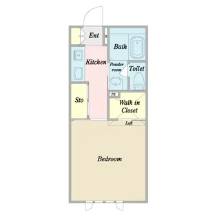 フォルスIX【2階】の間取り