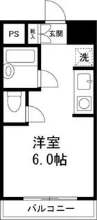 東京都目黒区駒場4【マンション】の間取り