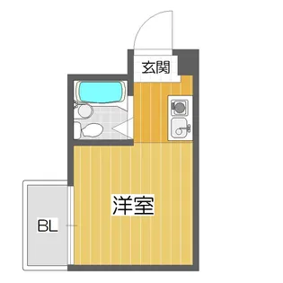 エアリーコート小阪【7階】の間取り
