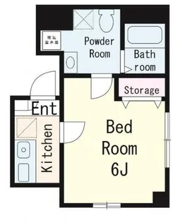 エスポワール池袋【3階】の間取り
