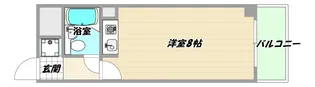 大阪府大阪市淀川区東三国3【マンション】の間取り