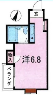 パレドール清瀬 AD【3階】の間取り