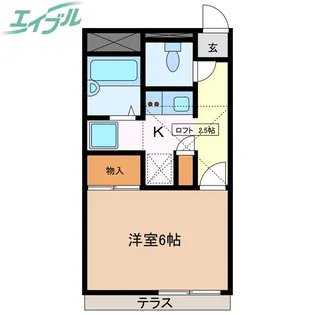 SJ UNEME【1階】の間取り