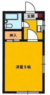 第一仙川ハイツ【2階】の間取り