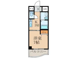 RIVIERA(リビエラ)【4階】の間取り