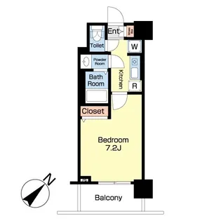 シティタワー武蔵小山 レジデンス【7階】の間取り