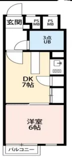 恋ヶ窪378レジデンス【4階】の間取り