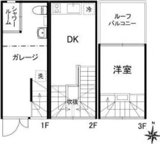 SO1522-エスオーイチゴニーニー-【1階】の間取り