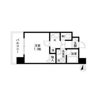 エコロジー栄レジデンス【5階】の間取り