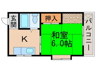 エクセル東金町【2階】の間取り