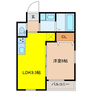 コンフォートこの【2階】の間取り
