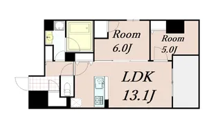STANDZ河原町五条【8階】の間取り