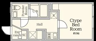 AGRACES北新宿II【3階】の間取り