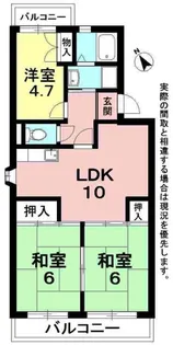 サンシャイン片井【2階】の間取り