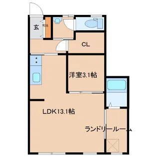 エンシアII【1階】の間取り