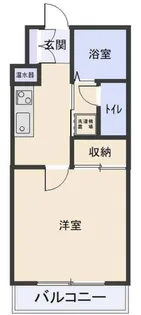 ヴィンダーバール愛【5階】の間取り