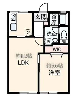 シティハイムAKASAKA【2階】の間取り