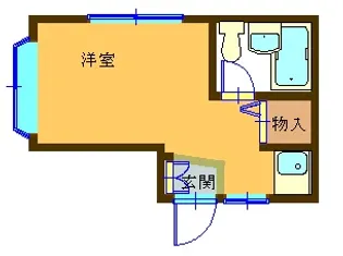 メゾン・ド・白ゆり【2階】の間取り