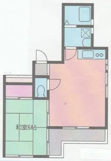 Kハイツ【2階】の間取り
