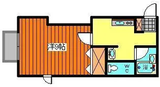 メゾンド・ルーク【1階】の間取り