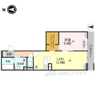 そらみつ大和八木【3階】の間取り