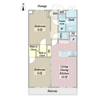 Leggiero【3階】の間取り