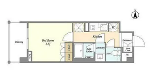 LIBR GRANT 四谷三丁目【4階】の間取り