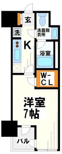 レディアス調布国領【4階】の間取り