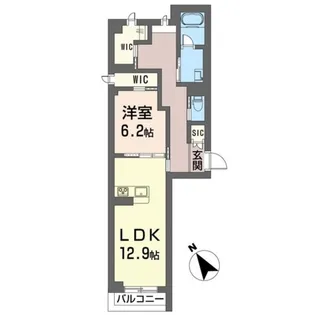 ラフィナージュ【2階】の間取り