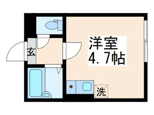 シャンテお花茶屋II【1階】の間取り