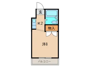 アメニティ天野II【2階】の間取り