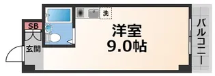 長瀬レジデンス【4階】の間取り