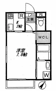Le Sofia【1階】の間取り